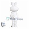 Huge Cartoon Coffee Bean Mascot Costume With Red Hat	