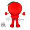 Lightweight Cartoon Red Tomato Mascot Adult Costume 