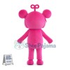 Pink Antenna Girl Mascot Costume