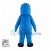 Blue Fish Mascot Costume