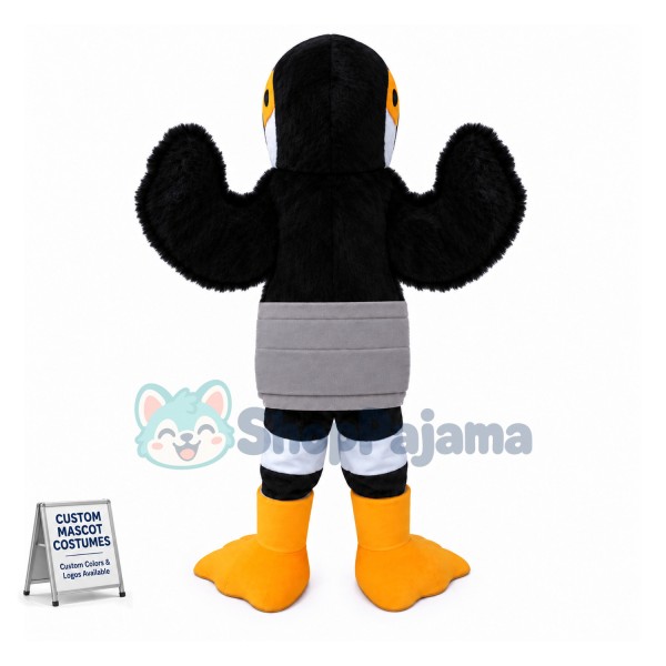 Adult plush Toco Toucan Mascot Costume 