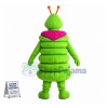 Lightweight Cartoon Green Caterpillar Mascot Costume 