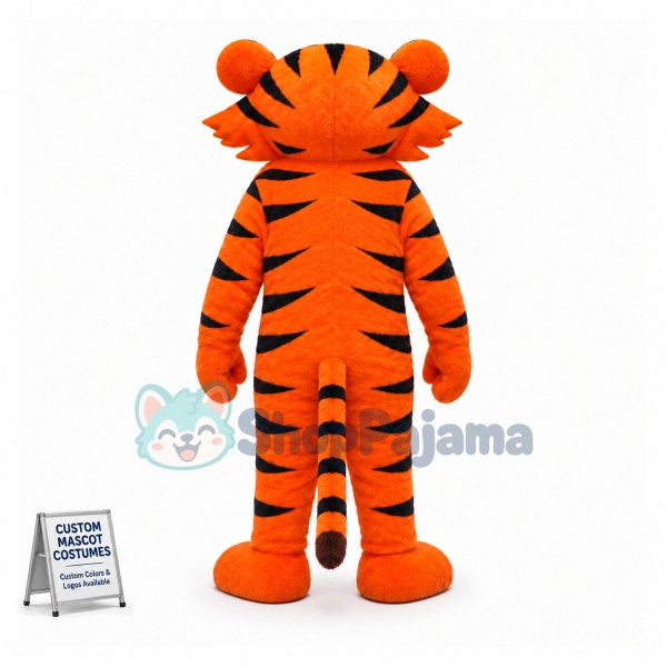 Tiger Cat Mascot Costume
