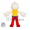 Idol White Goose Mascot Cartoon Costume