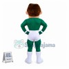 Superhero Man Mascot Costume