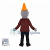 Conehead Zombie Mascot Costume	