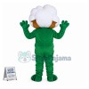 Cartoon Cotton Head Man Mascot Costume	