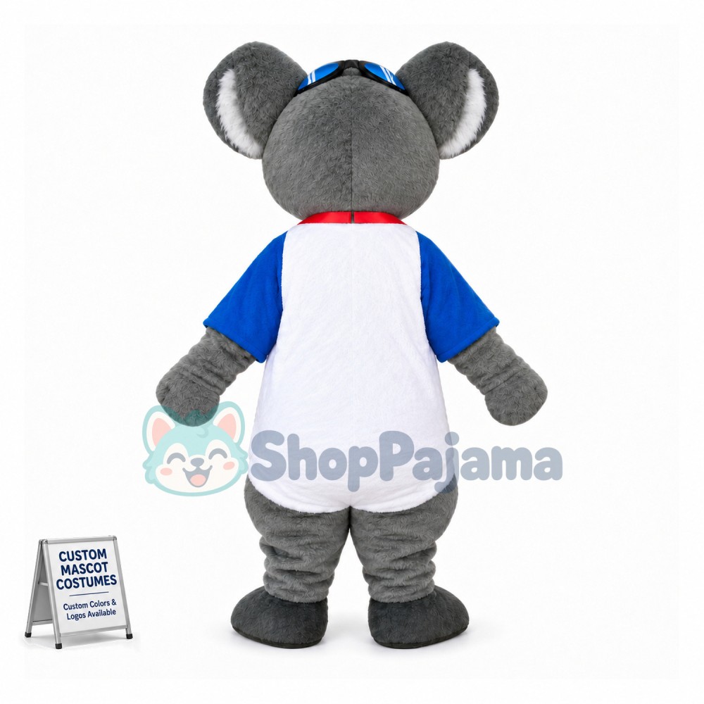 Swimming Champion Koala Mascot Costume