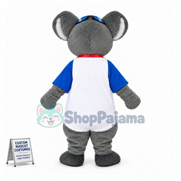 Swimming Champion Koala Mascot Costume