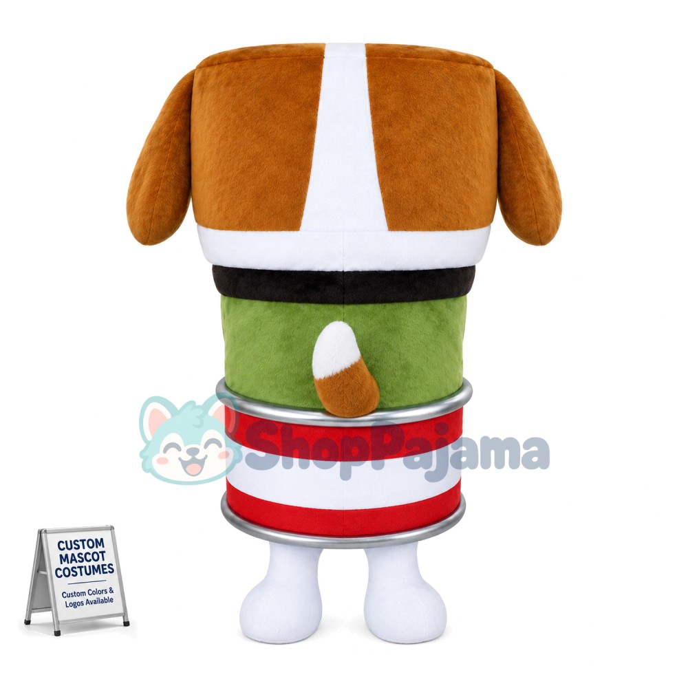 Canned Corgi Dog Lightweight Mascot Costume	