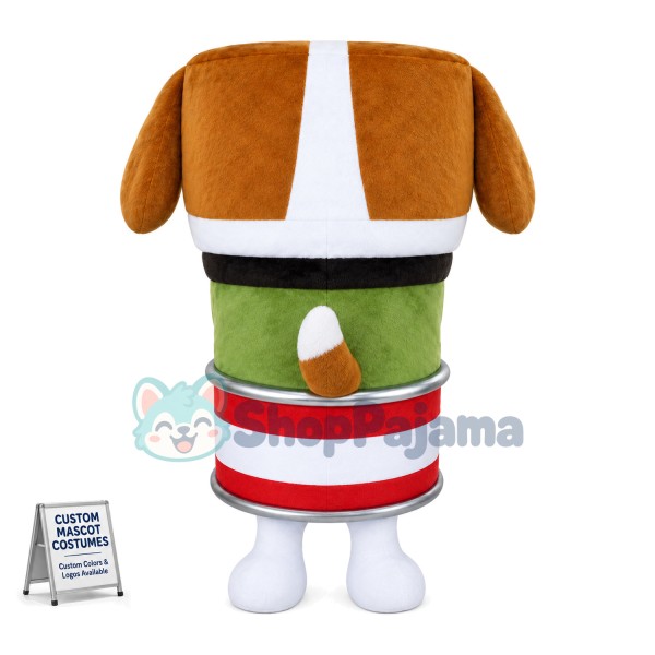 Canned Corgi Dog Lightweight Mascot Costume	