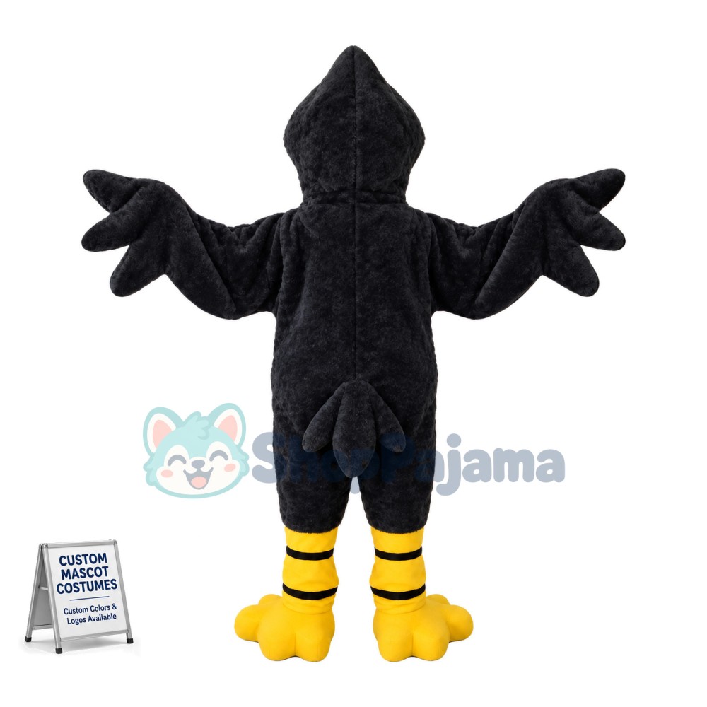 Crow Mascot Adult Costume 