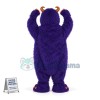 Lovely Blue Fur Monster Mascot Costume 