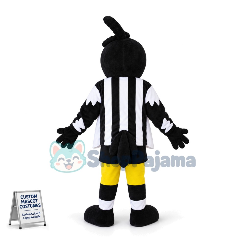 Football Crow Mascot Costume 