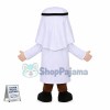 Arab Man Mascot Costume 