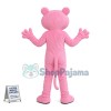 Mischievous Pink Panther Mascot Cartoon Character Costume