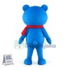 Blue Teddy Bear Cartoon Mascot Costume 