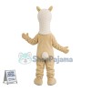 Beige Horse Mascot Costume For Adult