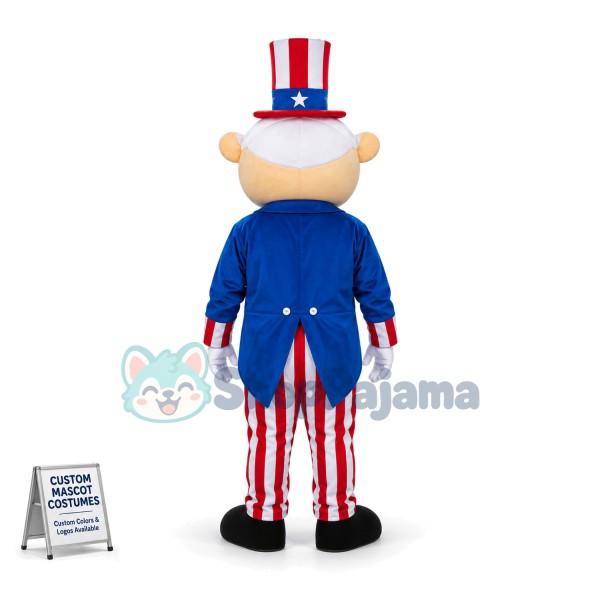 American Uncle Sam Mascot Costume 