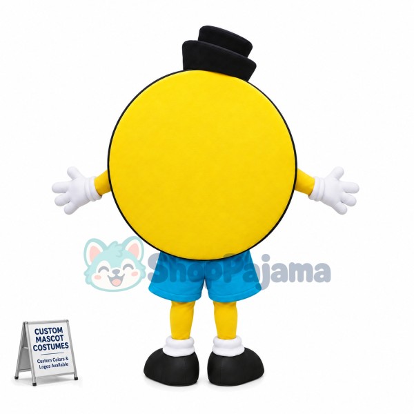 School Attendance Clock Mascot Costume 