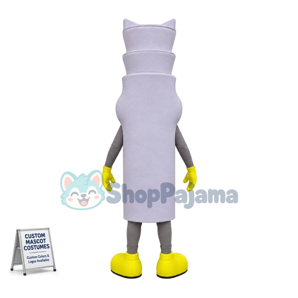 Adult Cartoon Recorder Flute Mascot Costume	