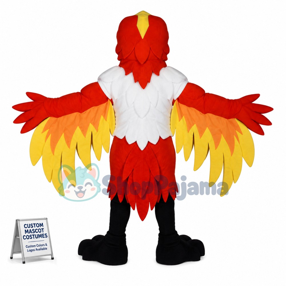 University Power Phoenix Mascot Costume 