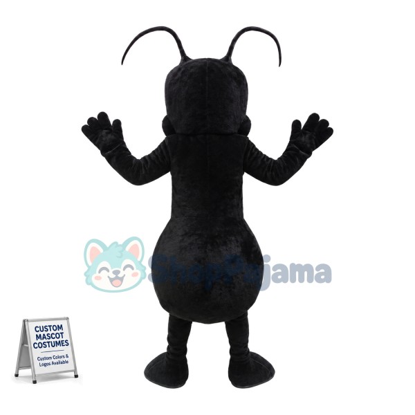Black Ant Animal Mascot Costume Adult Size	