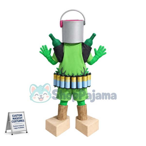 Can Recycling Campaign Mascot Costume	