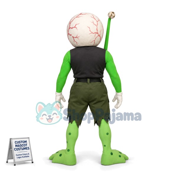 Eyeball Monster Mascot Costume 