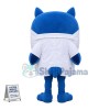 Doctor Blue Owl Mascot Costume 