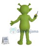 Adult Cartoon Alien Mascot Costume 