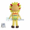 Individuality Cartoon Sunflower Man Mascot Costume 	