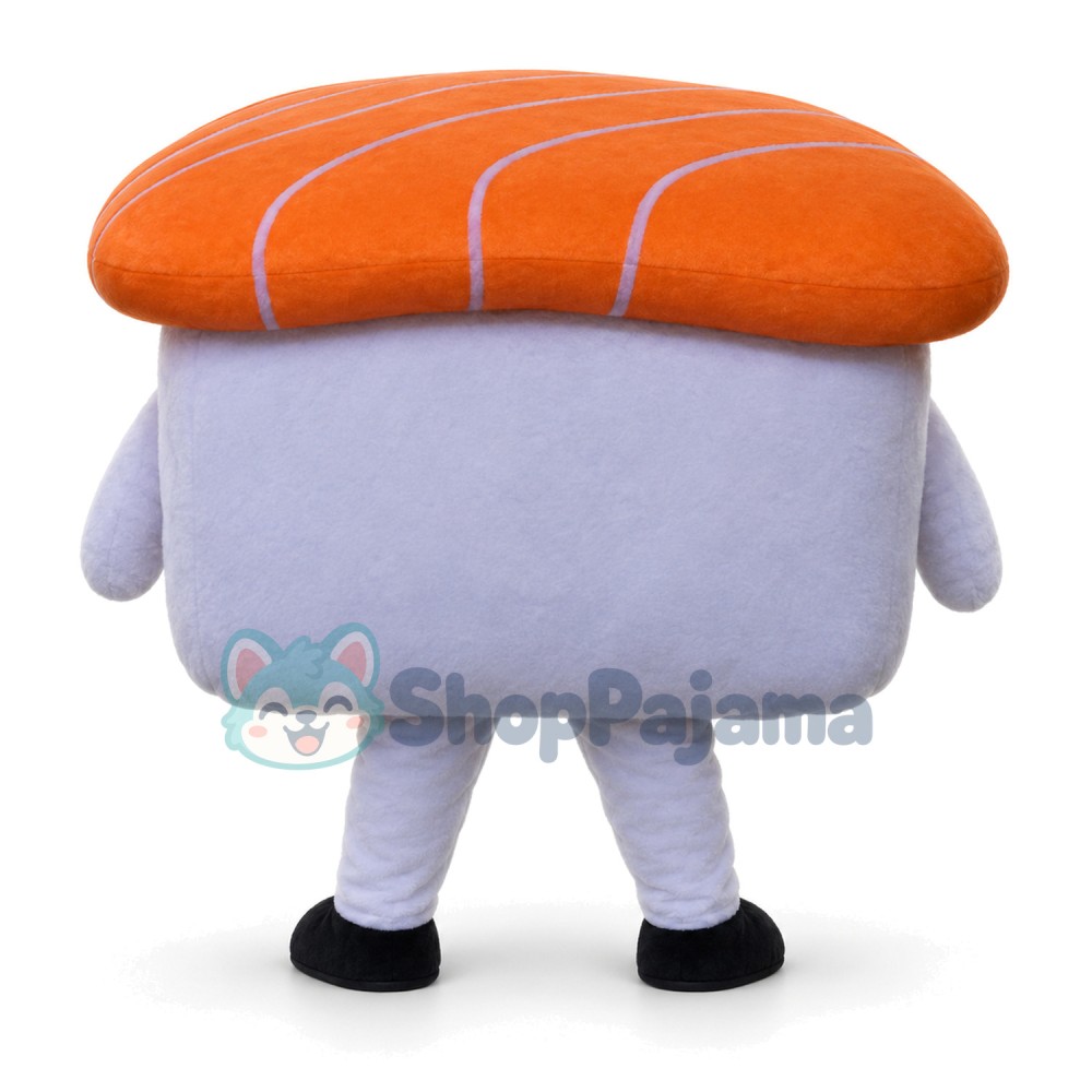 Deluxe Cartoon Salmon Sushi Lightweight Mascot Costume 