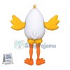 Hatching Chick Hard Boiled Egg Mascot Cartoon Costume Adult Size	