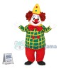 Benzo the Clown Mascot Costume 
