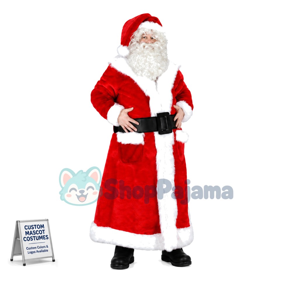 Santa Claus Mascot Costume 