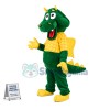 Green Dragon Mascot Adult Costume 