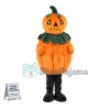 2nd Version Of Halloween Pumpkin Man Mascot Costume	