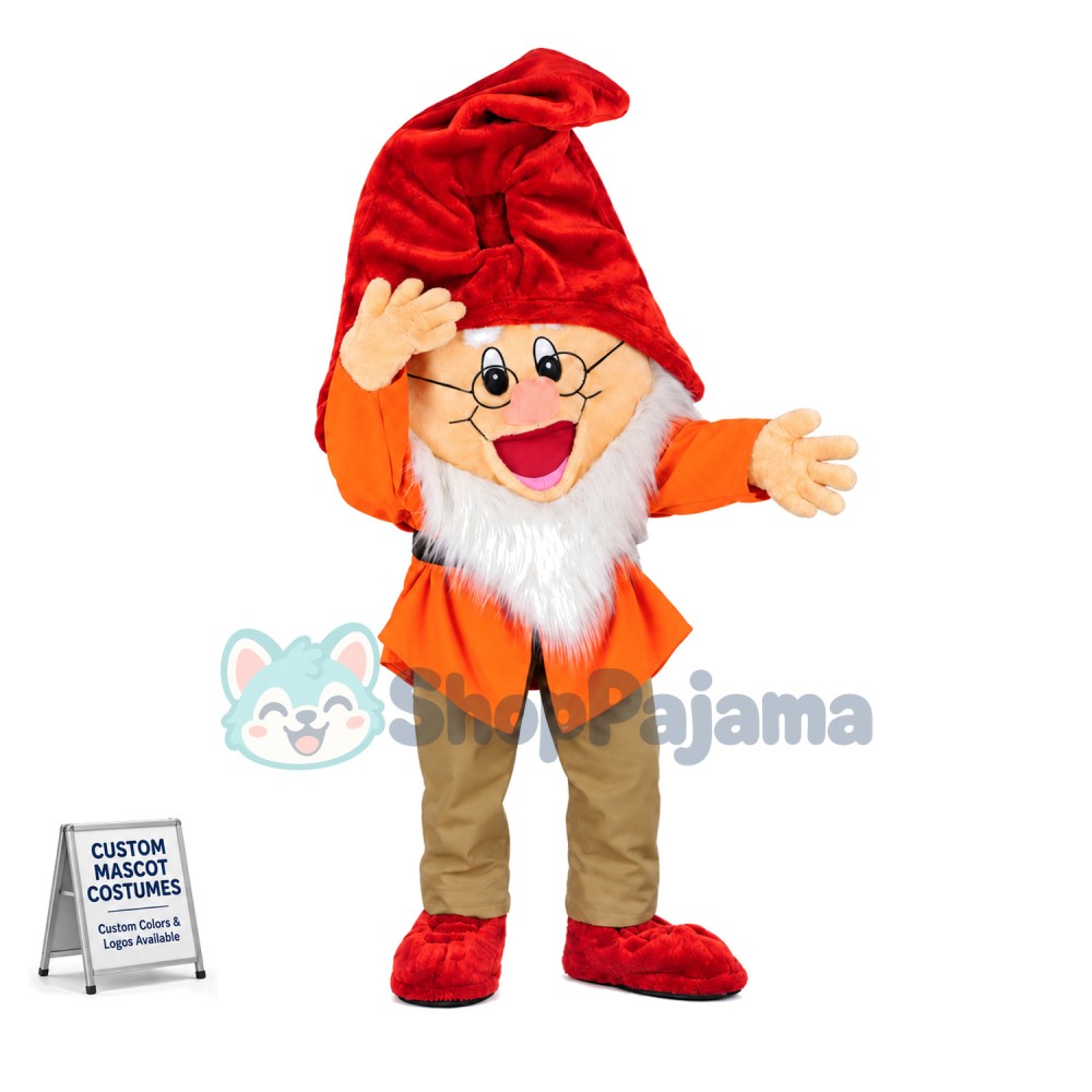 Leader Doc Dwarfs Mascot Adult Costume	