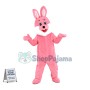 Pink Rabbit Mascot Adult Costume 