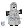 Grey Walrus Mascot Costume 