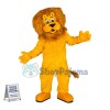 Lovely Yellow Lion Mascot Costume