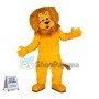 Lovely Yellow Lion Mascot Costume