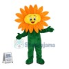 Cartoon Sunflower Man Mascot Costume