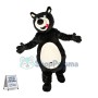 Lovely Black Bear Mascot Costume