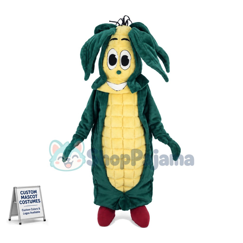 2nd Version Of Deluxe Cartoon Corn On the Cob Lightweight Mascot Costume	