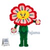 Cartoon Flower Mascot Adult Costume	