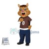 Lovely Brown Wild Boar Mascot Adult Costume	