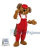 Beaver Boy Mascot Costume Fancy Dress Outfit