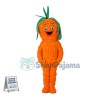 Cartoon Carrot Man Mascot Costume